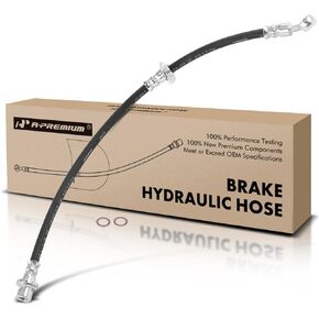 A-Premium Rear Passenger Brake Hydraulic Hose Compatible with Select Acura Models - TL 2009 2010 2011 2012 2013 2014 - Replace# 01466TK4A00