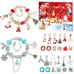 Crystal Advent Calendar 2024 Adult Kids-24 Days Rocks,Gemstones,Geode,DIY Bracelet,Crystal Necklace,Stone Learning Collection Advent Countdown Calendar,Christmas Gift for Girls Boys