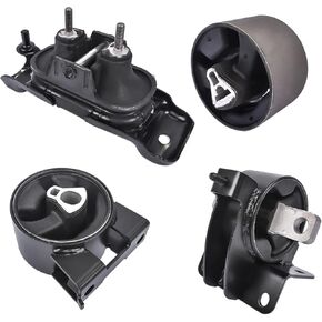 Engine Motor & Transmission Mount Set Replacement for 2008-2010 Chrysler Town & Country Dodge Grand Caravan 3.3L 3.8L 4.0L Part# 4880387AA, 4880603AA, 5110503AC, 4880496AB