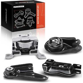 A-Premium 4PCS Engine Motor and Transmission Mount and Torque Strut Mount Set Compatible with Mazda 3 2004 2005 2006 2007 2008 2009 L4 2.3L, Without Turbocharged