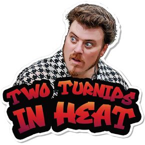 Trailer Park Boys Ricky Sticker | Two Turnips in Heat | Ricky Sticker Trailer Park Boys Merch | Rickyism