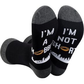 WZMPA Movie Novelty Socks Movie Inspired Gift I'm Not Short Socks Movie Inspired Merchandise (I'm Not Short)
