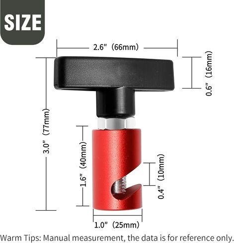 Red 0.55 Inch Car Hood Prop Struts Clamp Lift Support Clip for Car Rod Retaining Holder Tool 4 Pcs in Saudi Arabia