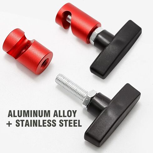 Red 0.55 Inch Car Hood Prop Struts Clamp Lift Support Clip for Car Rod Retaining Holder Tool 4 Pcs in Saudi Arabia