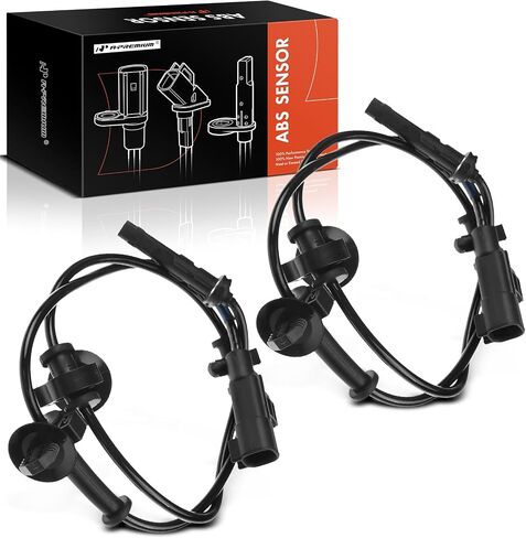 A-Premium ABS Wheel Speed Sensor Compatible with Cadillac Models - CTS 2014-2017/2019, ATS 2013-2017/2019 - Rear Driver & Passenger Side, 2-PC Set in Saudi Arabia