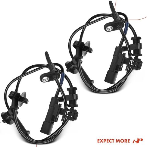 A-Premium ABS Wheel Speed Sensor Compatible with Cadillac Models - CTS 2014-2017/2019, ATS 2013-2017/2019 - Rear Driver & Passenger Side, 2-PC Set in Saudi Arabia