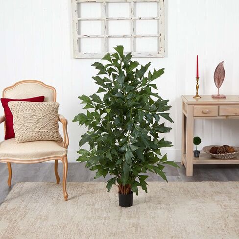 Nearly Natural 4.5ft. Fishtail Palm Silk Tree in Saudi Arabia