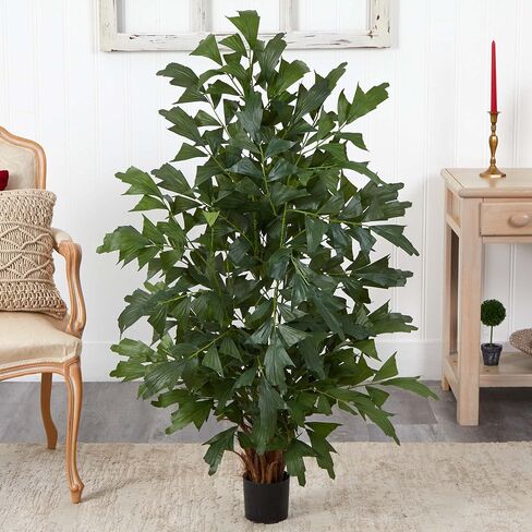 Nearly Natural 4.5ft. Fishtail Palm Silk Tree in Saudi Arabia