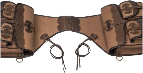 Tough1 Canvas Trail Bag with Leather Accents - Sage in Saudi Arabia