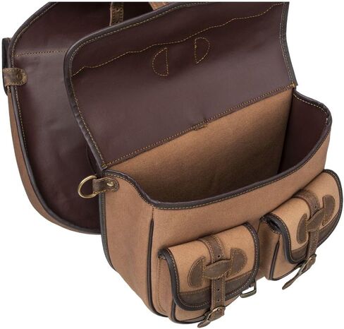 Tough1 Canvas Trail Bag with Leather Accents - Sage in Saudi Arabia