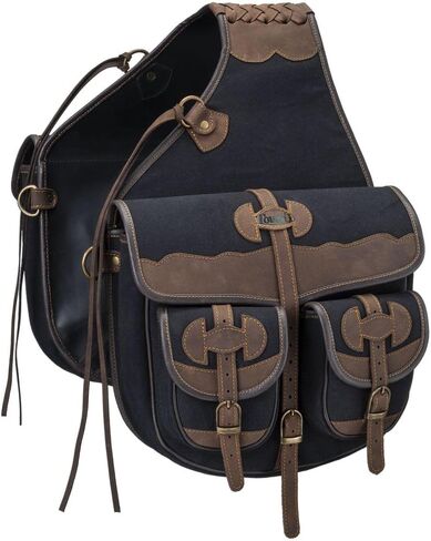 Tough1 Canvas Trail Bag with Leather Accents - Sage in Saudi Arabia