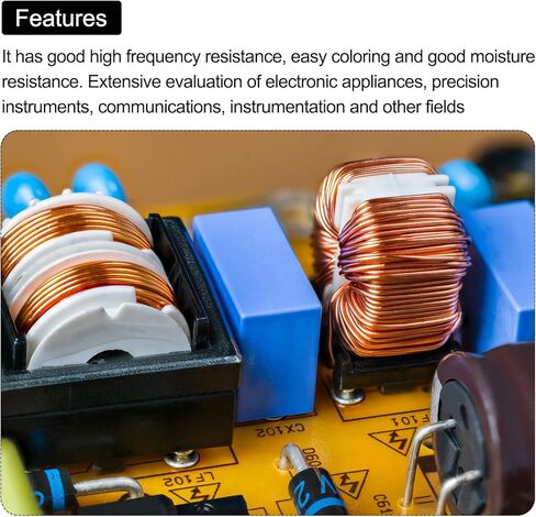 MECCANIXITY 0.24mm Magnet Wire 755ft Enameled Copper Wire Enameled Magnet Winding Wire Coil 100g 155C for Transformers Inductors in Kuwait