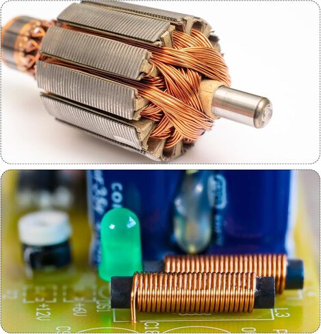 MECCANIXITY 0.24mm Magnet Wire 755ft Enameled Copper Wire Enameled Magnet Winding Wire Coil 100g 155C for Transformers Inductors in Kuwait