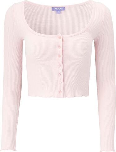 سترة صوفية نسائية من Florence by Mills من Fluffy Snuggle Micro Thermal Baby بأزرار أمامية in Kuwait