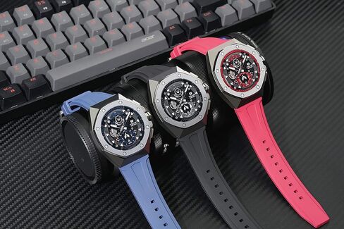 TSAR BOMBA Mens Watches Waterproof 50M Analog Chronograph Men’s Dress Business Work Watch Luxury Tonneau Watches for Men in Saudi Arabia