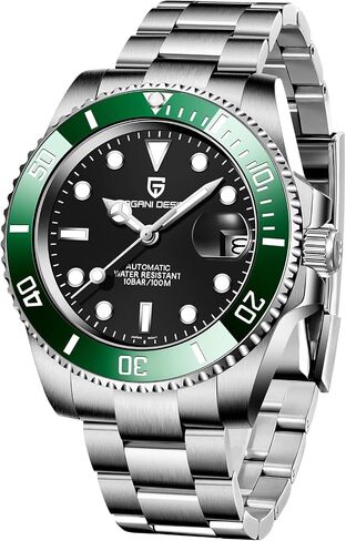 CEYADG Pagani Design Watches for Men Japan NH35 Movement Automatic Watch 40mm Stainless Steel Diver Waterproof Sapphire Crystal Sport Mens Watches in Kuwait