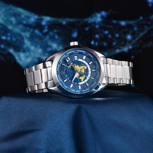 Pagani Design 1788 GMT Automatic Watches for Men High-end NH34 GMT Movement Stainless Steel Band 100M Waterproof Luxury Fashion Men's Watches with Dual Time Zone in Saudi Arabia