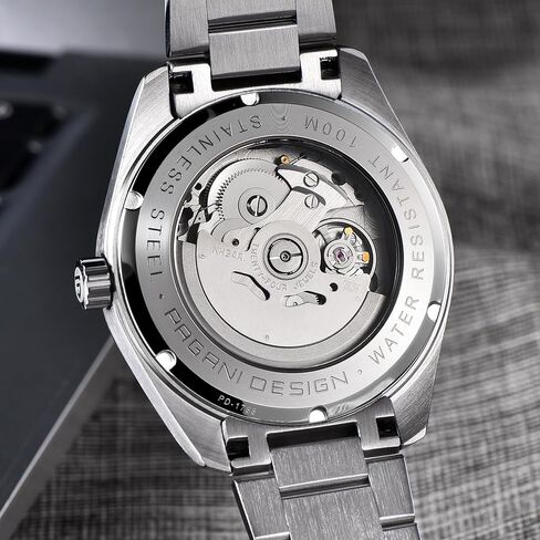 Pagani Design 1788 GMT Automatic Watches for Men High-end NH34 GMT Movement Stainless Steel Band 100M Waterproof Luxury Fashion Men's Watches with Dual Time Zone in Saudi Arabia