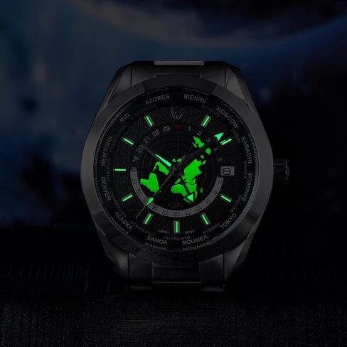 Pagani Design 1788 GMT Automatic Watches for Men High-end NH34 GMT Movement Stainless Steel Band 100M Waterproof Luxury Fashion Men's Watches with Dual Time Zone in Saudi Arabia