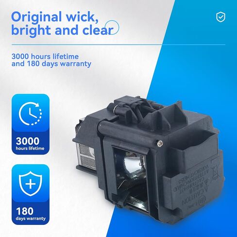 لإبسون ELPLP87 PowerLite 535W /PowerLite 530 /PowerLite 525W /PowerLite 520 536Wi EB-536Wi EB-530 EB-2040 EB-2040W EB-2140W استبدال المصباح الكهربي مع السكن in Saudi Arabia