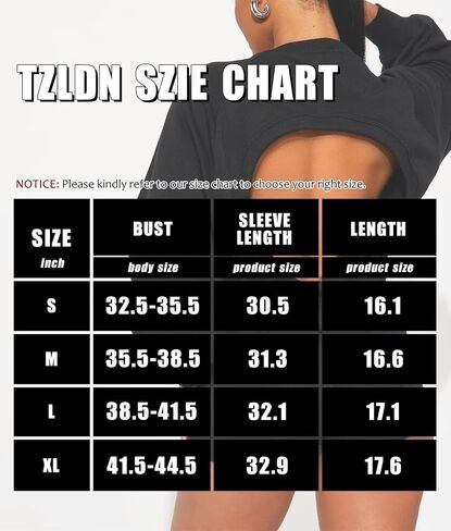 TZLDN Women Cropped Sweatshirts Open Back Long Sleeve Crew Neck Hoodies Pullover Y2k Tops Casual Outfits Fall Fashion Clothes in Saudi Arabia