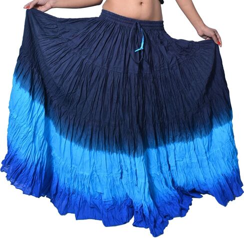 Wevez Women's Belly Dance Cotton 12 Yard Skirt in Kuwait