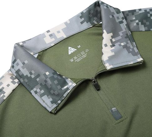 ZITY 2 Pack Mens Polo Shirts Short Sleeve Tactical Military Outdoor Sports Shirts in Saudi Arabia