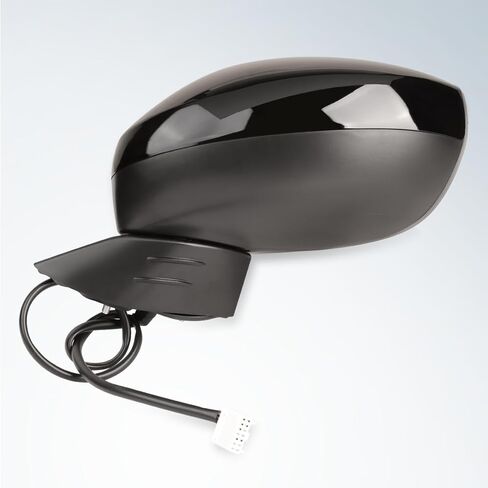 Civic Drive Side Rear View Mirror compatible with 2022 2023 2024 2025 Honda Civic with Power Glass adjustment, Heated,Blind Spot, Match Black Metallic in Saudi Arabia