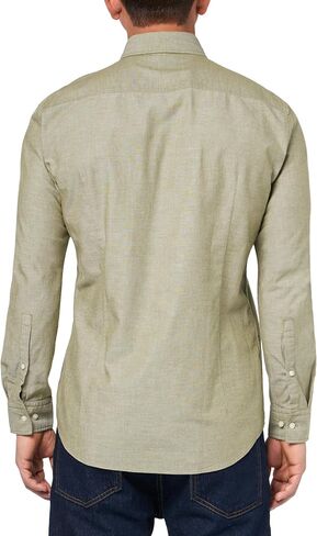HUGO Men's Slim Fit Long Sleeve Oxford Button Down Shirt in Kuwait