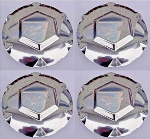 4pcs for 2002-2007 GMC Envoy XL XUV 17"" Wheel Center Caps Hub Covers Chrome #9593396, (4PCS Silver) in Saudi Arabia