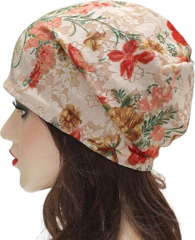 ZLYC Women Lightweight Fleece Slouchy Beanie Warm Winter Hat Chemo Headwear Cap in Saudi Arabia