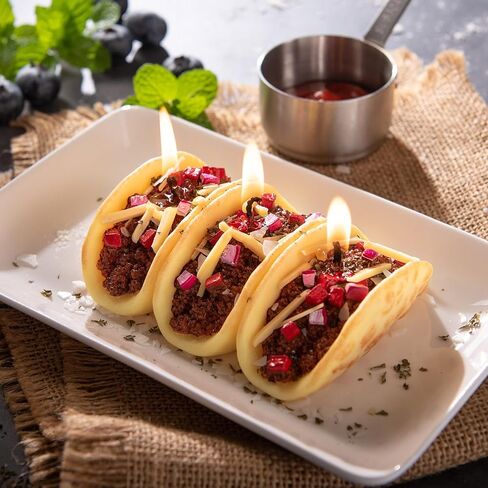 شمعة عطرية معطرة برائحة التاكو المكسيكية الواقعية in Kuwait