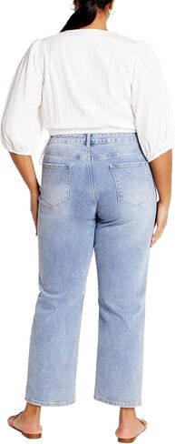 City Chic Women's Tie Kiki Top in Kuwait