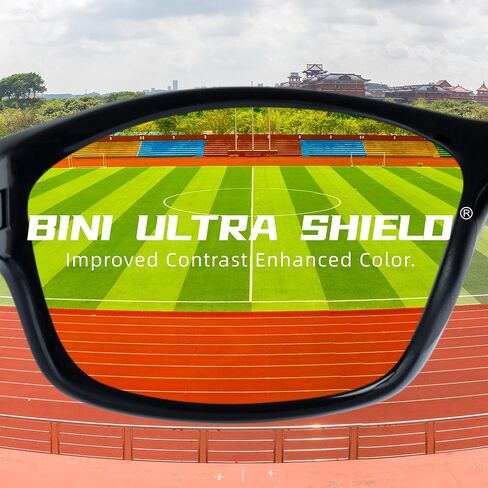 B.N.U.S Vision-Enhancing Sunglasses - Polarized Polycarbonate, Lightweight, and Scratch-Resistant in Saudi Arabia