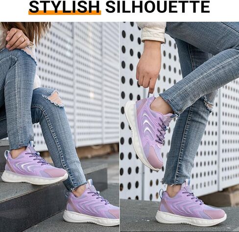 LIWEGHT Steel Toe Shoes for Women Men Lightweight Safety Shoes Composite Steel Toe Sneakers Slip Resistant Comfortable Work Shoes in Saudi Arabia