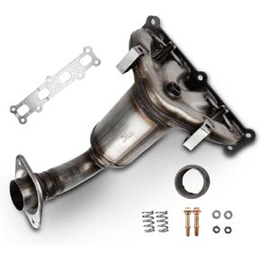 PHILTOP Front Catalytic Converter Stainless Steel Direct-Fit Replacement For 2007-2017 Patriot/Compass 2.4L 4WD, 2007-2008 Caliber 2.4L AWD Replace 16618, 641530, 20417, 674871 (EPA Compliant)