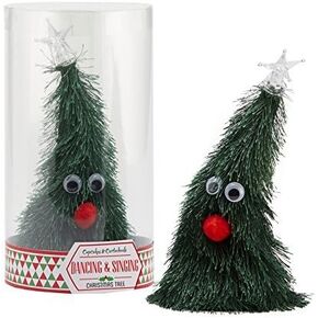 Two's Company Jingle Bells Singing and Dancing Christmas Tree by Cupcakes & Cartwheels