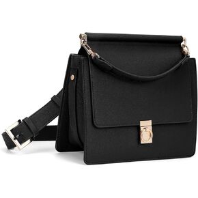 Small Top Handle Satchel Bag Mini Faux Leather Handbags Purses for Women Luxury Designer Fashion Crossbody Bags