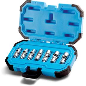 Capri Tools 1/4 in. Drive Universal Socket Set, 5-15 mm Metric, 12-Piece