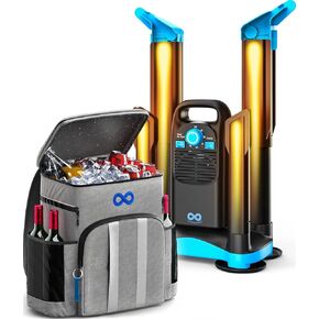 Everlasting Comfort Boot Dryer and Cooler Backpack Bundle - Keep Your Gear Dry and Your Drinks Cold Anywhere