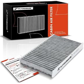 A-Premium Cabin Air Filter w/Activated Carbon Compatible with Jeep Wrangler 2020-2023, Gladiator 2021-2023 3.0L