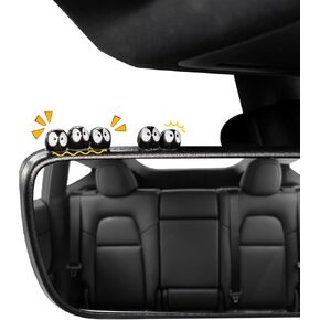 Alpmosn 20 قطعة من زخارف لوحة القيادة من Soot Sprites، مرآة الرؤية الخلفية للسيارة، زينة لطيفة للهالوين، إكسسوارات داخلية للسيارة، مجوهرات صغيرة لساحر السخام، إكسسوارات تزيين مرآة DIY in Kuwait