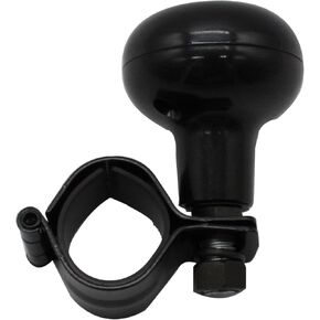 Vehicle Steering Wheel Spinner Knob - Suicide Classic Black Premium Quality Steering Wheel Spinner with Power Handles Universal Fit- For Car, For Heavy Duty Lawn Mower Steering Wheel knob