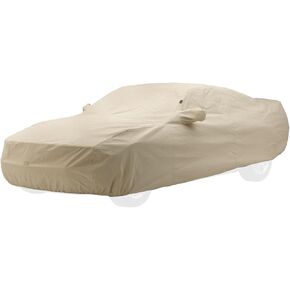 غطاء سيارة Covercraft مناسب لسيارة Ford Mustang - نسيج سلسلة Technalon Block-It Evolution Series، أسمر ضارب للصفرة