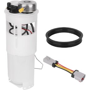 Electric Fuel Pump Module Assembly w/Pressure Sensor Compatible with Dodge Ram 1500 2500 3500 Pickup 1996-1997, 3.9L 5.2L 5.9L 8.0L, 4 Pin, Replacement E7093M