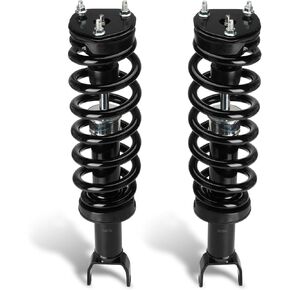 Front Complete Struts Assembly w/Coil Spring Shock Absorber Fit for Dodge Ram 1500 2009-2010, for Ram 1500 2011-2018, 4WD, w/o Air Suspension, Replace for 172292