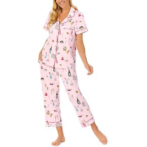 Bedhead PJs Short Sleeve Classic Cropped PJ Set