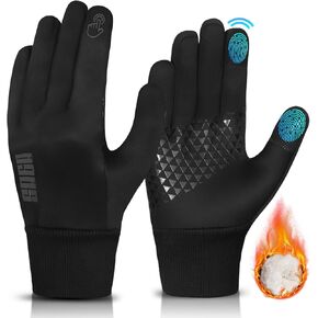 Winter Gloves for Women Cold Weather & Mens Gloves for Cold Weather, Thermal Warm Touch Screen Ski Snow Liner guantes para el Frio, Ideal for Running, Cycling, Hiking, and Driving