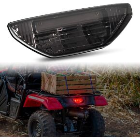SAUTVS LED Taillight Assembly for Honda Pioneer 500, Smoked Black Rear Brake Stop Light Tail Lamp for Honda Pioneer 500 MUV700 TRX250 300 400EX 2005-2024 Accessories, 1PC, Replace #33700-HN1-A71