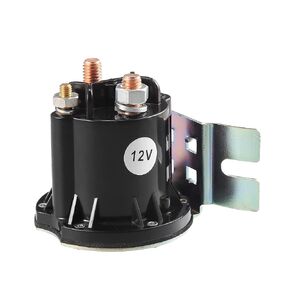 X AUTOHAUX Starter Solenoid Switch Relay Intermittent Duty Cycle 12 Volt DC Contactor 634-1261-212 Solenoid Control Relay Switch 3 Terminals for RV Grid Heater Lawn and Garden Tools